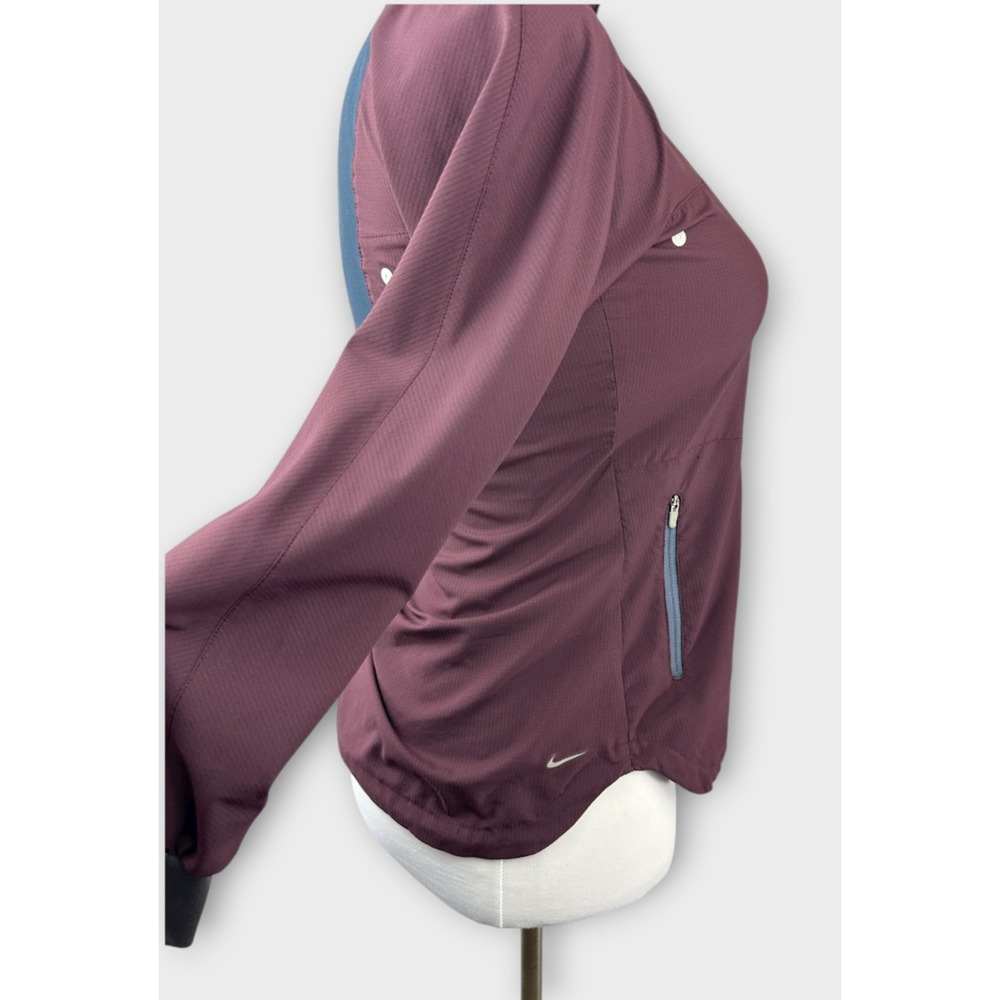 Nike x Undercover Lab Gyakusou Packable Jacket Purple Full Zip Hooded Size Large - Picture 7 of 16